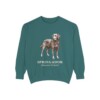 springador-sweatshirt-latin-blue-spruce Springador Latin Sweatshirt, Blue Spruce, front view