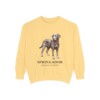springador-sweatshirt-latin-butter Springador Latin Sweatshirt, Butter, front view