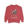 springador-sweatshirt-latin-crimson Springador Latin Sweatshirt, Crimson, front view
