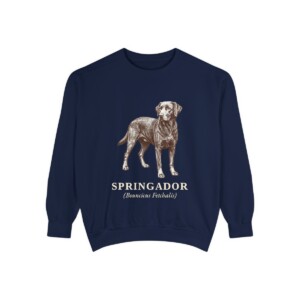 Springador Latin Sweatshirt, True Navy, front view