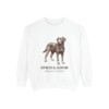 springador-sweatshirt-latin-white Springador Latin Sweatshirt, White, front view