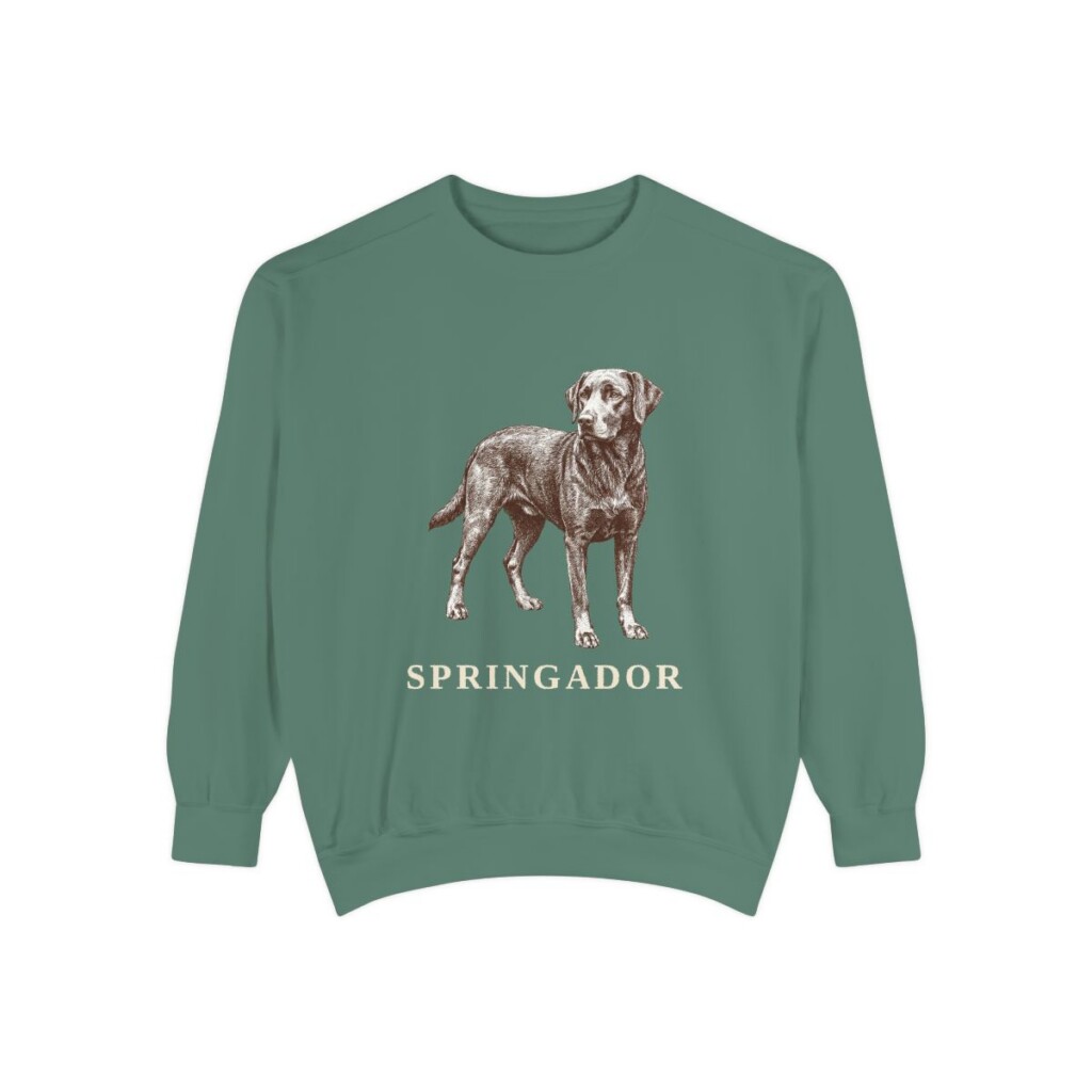 Springador Sweatshirt, Light Green, front view