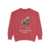 springador-sweatshirt-mom-crimson Springador Mom Sweatshirt, Crimson, front view