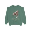 springador-sweatshirt-mom-light-green Springador Mom Sweatshirt, Light Green, front view