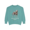 springador-sweatshirt-mom-seafoam Springador Mom Sweatshirt, Seafoam, front view