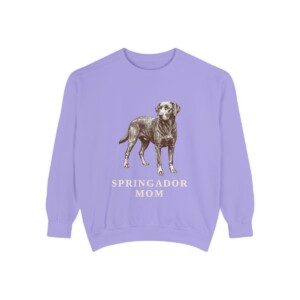 Springador Mom Sweatshirt, Violet, front view