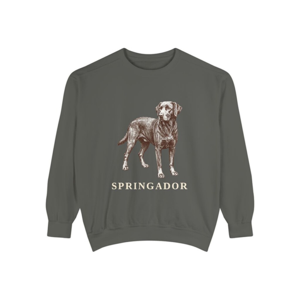 Springador Sweatshirt, Pepper, front view