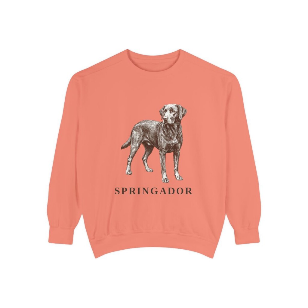 Springador Sweatshirt, Terracotta, front view