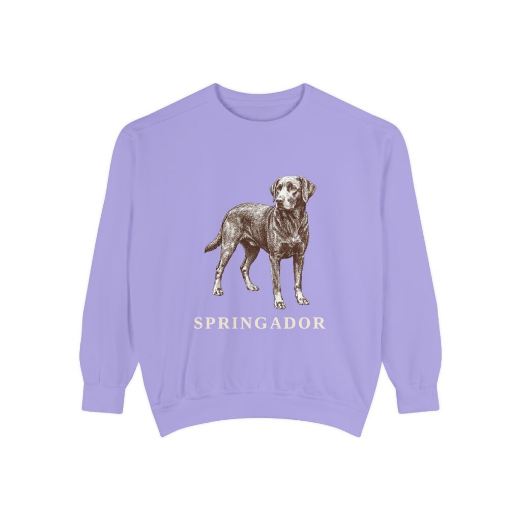 Springador Sweatshirt, Violet, front view