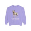 Staffordshire Bull Terrier Dad Sweatshirt, Violet, front view