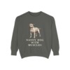 Staffordshire Bull Terrier Humor Sweatshirt, Pepper, front view