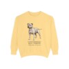 staffordshire-bull-terrier-sweatshirt-latin-butter Staffordshire Bull Terrier Latin Sweatshirt, Butter, front view