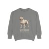 staffordshire-bull-terrier-sweatshirt-latin-grey Staffordshire Bull Terrier Latin Sweatshirt, Grey, front view