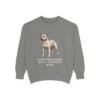 Staffordshire Bull Terrier Mom Sweatshirt, Grey, front view