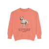 Staffordshire Bull Terrier Mom Sweatshirt, Terracotta, front view