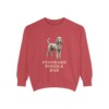 Standard Poodle Dad Sweatshirt, Crimson, front view