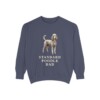 Standard Poodle Dad Sweatshirt, Denim, front view