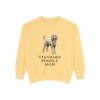 Standard Poodle Mom Sweatshirt, Butter, front view