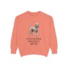 Standard Poodle Mom Sweatshirt, Terracotta, front view
