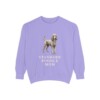Standard Poodle Mom Sweatshirt, Violet, front view
