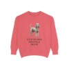 Standard Poodle Mom Sweatshirt, Watermelon, front view