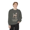 Standard Poodle Sweatshirt, Pepper, person 1 front