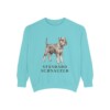 Standard Schnauzer Sweatshirt, Chalky Mint, front view