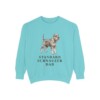 Standard Schnauzer Dad Sweatshirt, Chalky Mint, front view