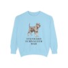 Standard Schnauzer Dad Sweatshirt, Chambray, front view