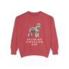 Standard Schnauzer Dad Sweatshirt, Crimson, front view