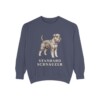 Standard Schnauzer Sweatshirt, Denim, front view