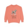 Standard Schnauzer Humor Sweatshirt, Terracotta, front view