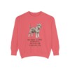 Standard Schnauzer Humor Sweatshirt, Watermelon, front view