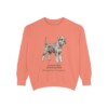 Standard Schnauzer Latin Sweatshirt, Terracotta, front view