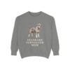 Standard Schnauzer Mom Sweatshirt, Grey, front view