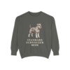 Standard Schnauzer Mom Sweatshirt, Pepper, front view
