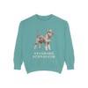 Standard Schnauzer Sweatshirt, Seafoam, front view