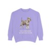 Standard Schnauzer Sweatshirt, Violet, front view