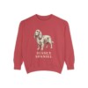 Sussex Spaniel Sweatshirt, Crimson, front view
