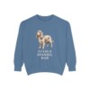 Sussex Spaniel Dad Sweatshirt, Blue Jean, front view