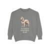 Sussex Spaniel Dad Sweatshirt, Grey, front view