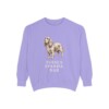 Sussex Spaniel Dad Sweatshirt, Violet, front view