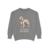 Sussex Spaniel Sweatshirt, Grey, front view