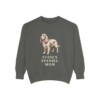 Sussex Spaniel Mom Sweatshirt, Pepper, front view