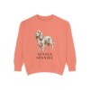 Sussex Spaniel Sweatshirt, Terracotta, front view