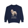 Sussex Spaniel Sweatshirt, True Navy, front view