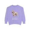 Sussex Spaniel Sweatshirt, Violet, front view