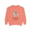 swedish-vallhund-sweatshirt-dad-terracotta Swedish Vallhund Dad Sweatshirt, Terracotta, front view