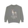 Swedish Vallhund Mom Sweatshirt, Grey, front view