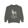 Swedish Vallhund Mom Sweatshirt, Pepper, front view